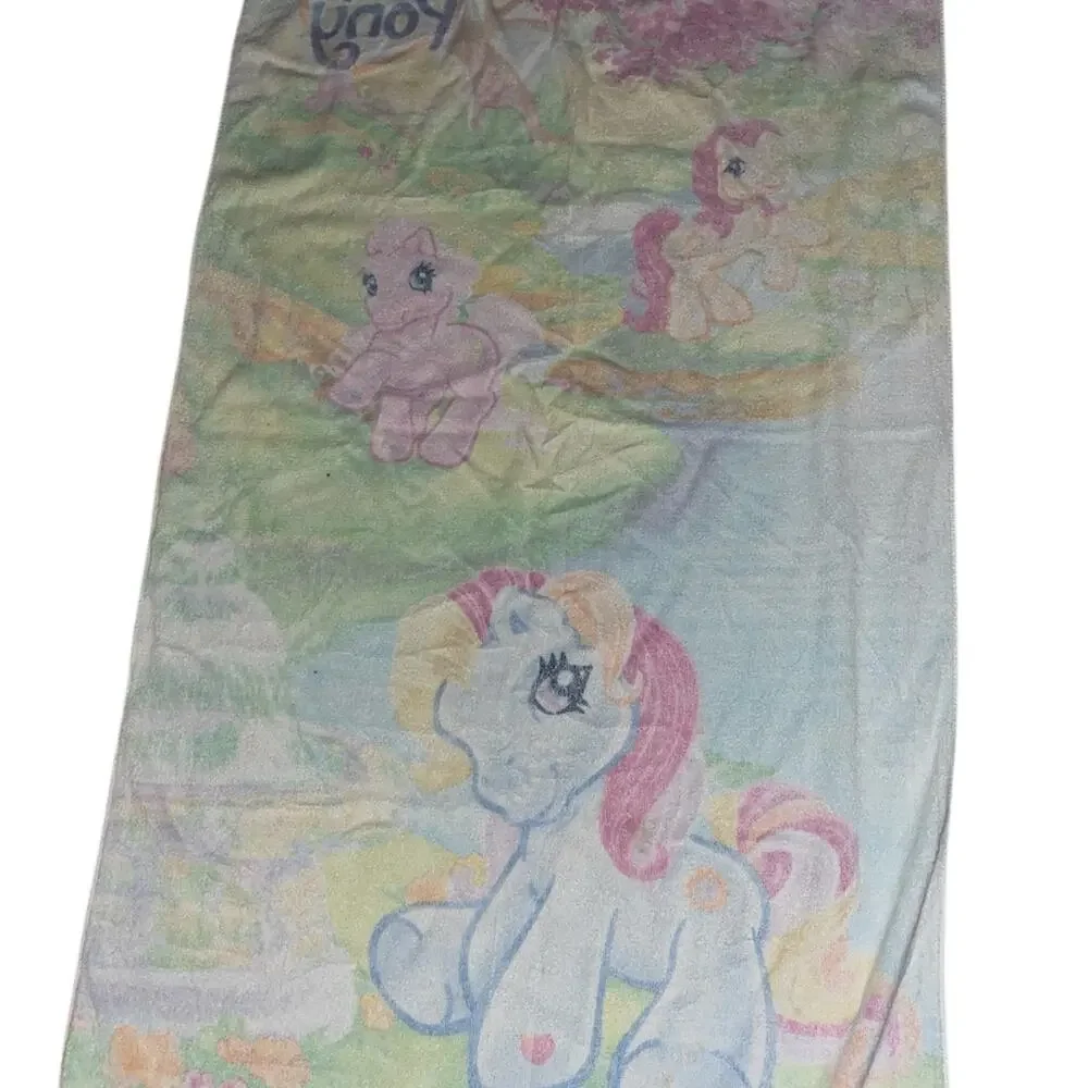 Vintage My Little Pony Child’s Beach Towel Y2k MLP